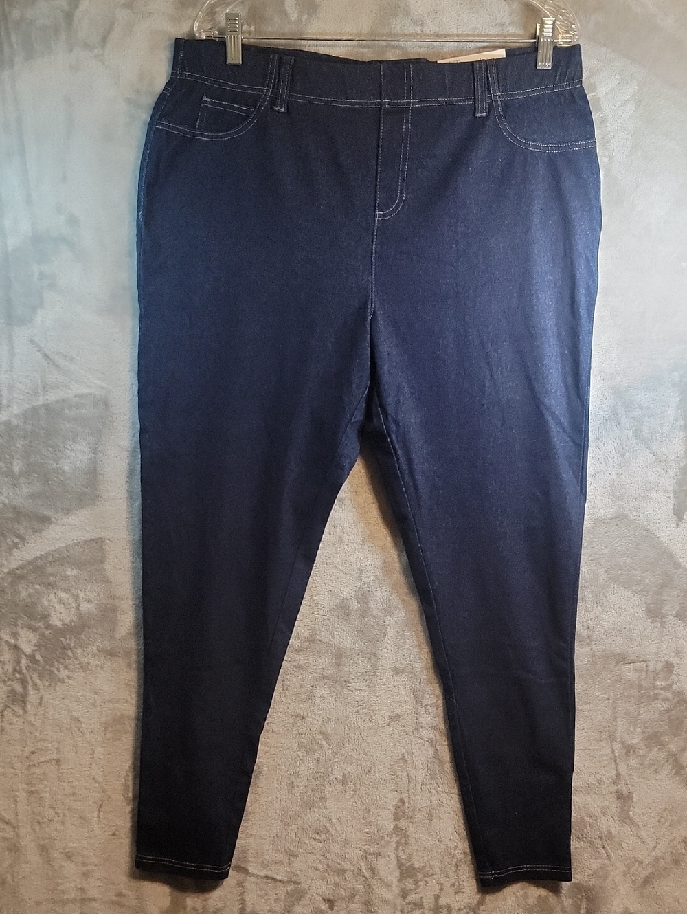 Serra Ladies Fall Jeggings - Dark Blue